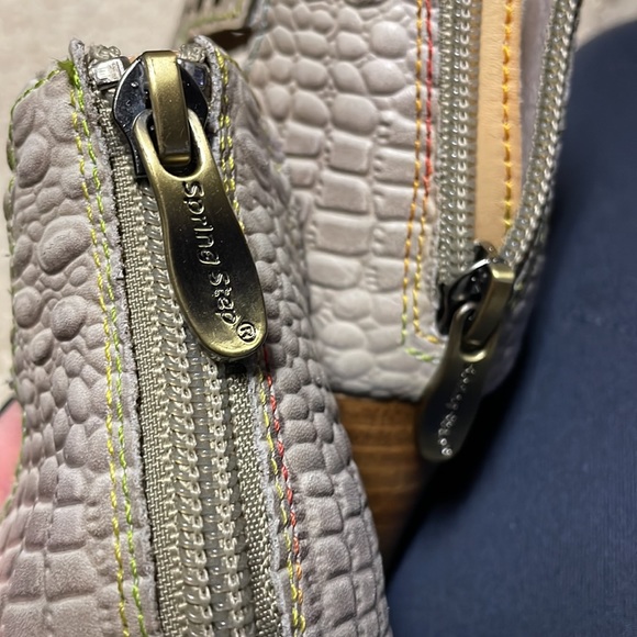 NEW!  L’Artiste Amora Leather Sandal Boot Beige (size 6 or 36) - Picture 9 of 12